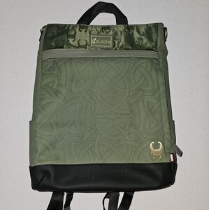 Loungefly COLLECTIV Marvel Loki   Convertible Backpack & Tote Crossbody Bag